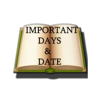 Important Days & Dates -GK